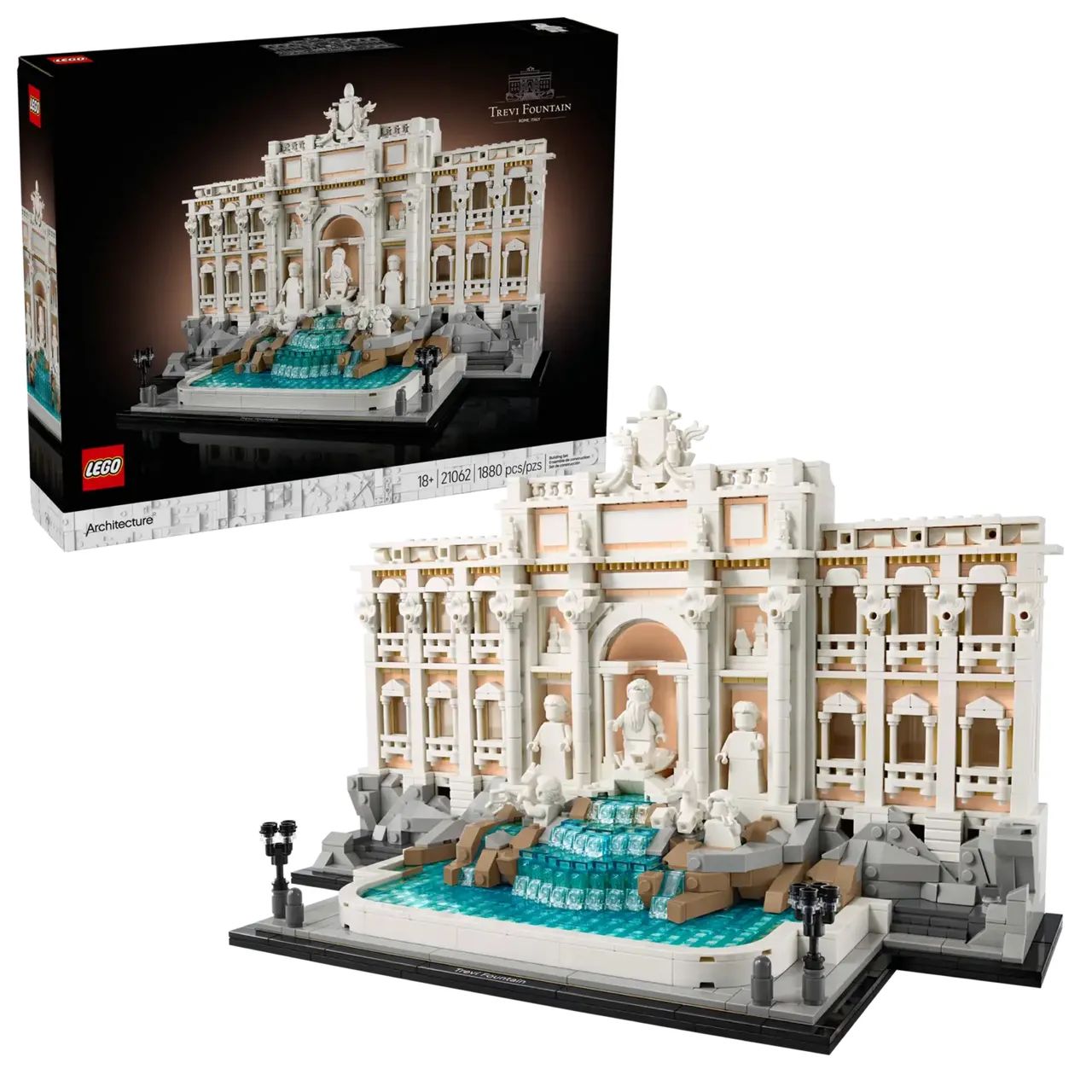 Lego Architecture Trevi Fountain