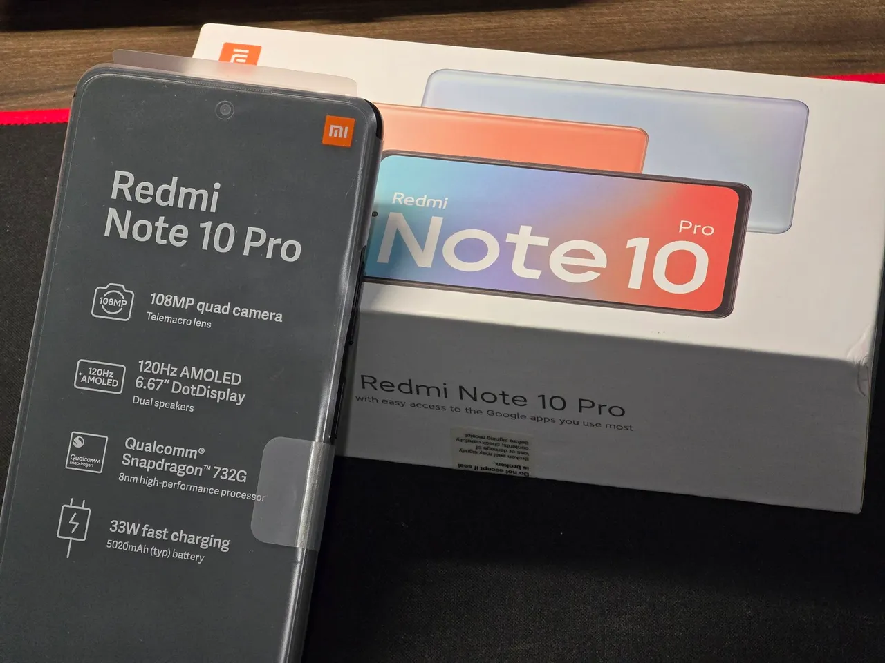 Redmi Note 10PRO (Retirada de peças)