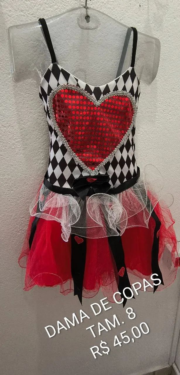 FANTASIAS INFANTIL (DAMA DE COPAS )