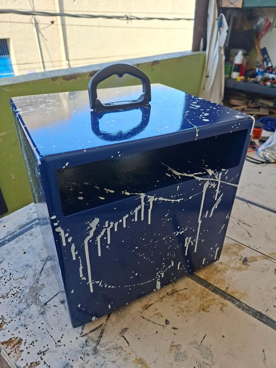 Caixa bob residencial pintada vazia - Foto 2