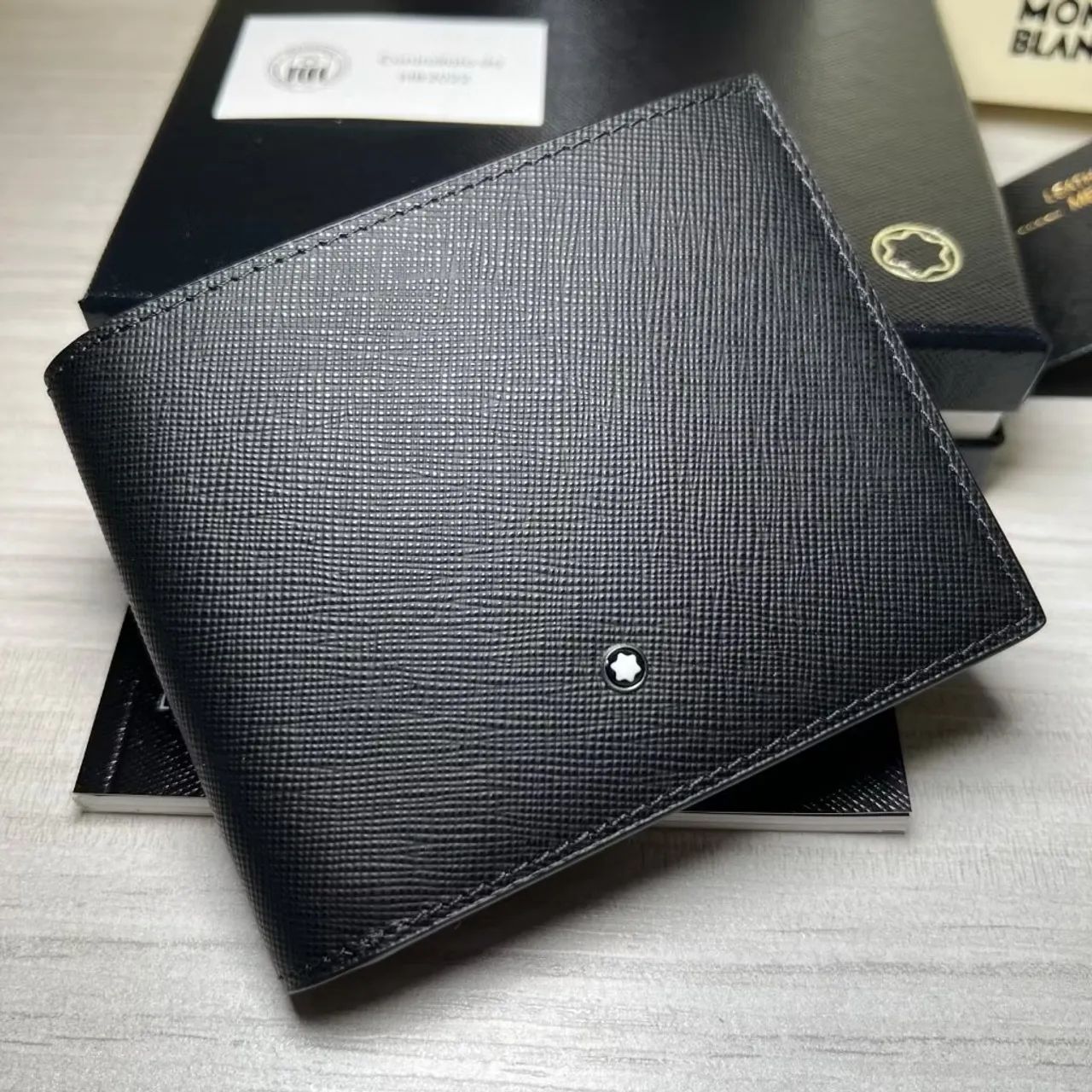 Carteira Montblanc SARTORIAL 6CC Original 