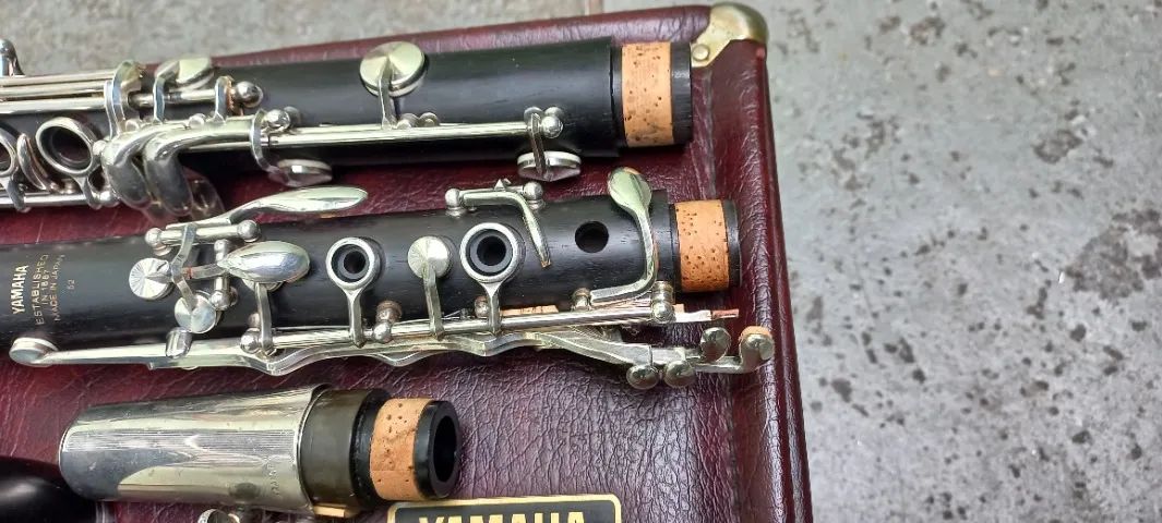 Clarinete Yamaha 52 Ébano Seminovo De Luthier Troco +$ 12x no cartão - Foto 4