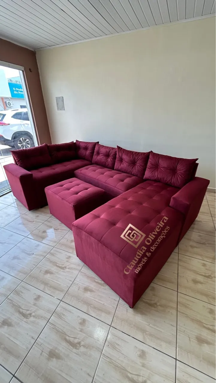 Sofá três peças NOVO