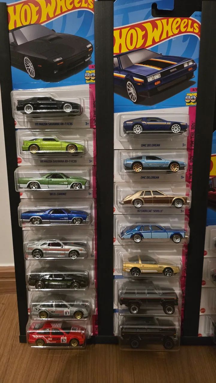Coleção Hot Wheels - Anos 80 com STH - Foto 2