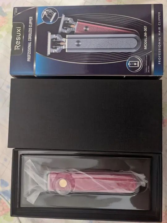 Máquina de Cortar Cabelo Profissional Resuxi JM307 - Foto 4