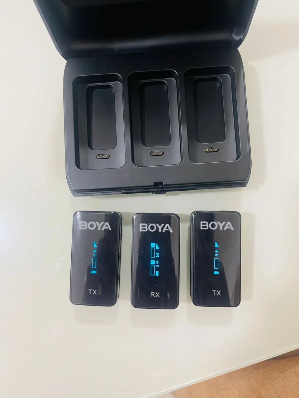 Kit Microfone Sem Fio By-xm6 K2 Lapela Boya - Foto 4