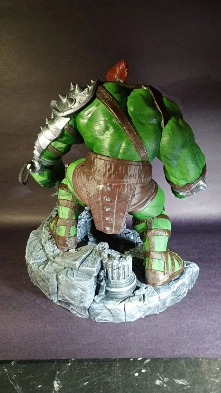 HULK GLADIADOR - Escultura 3D - Foto 4