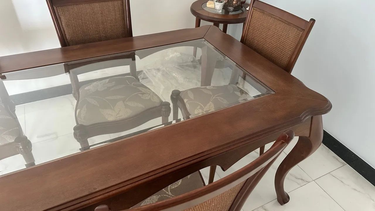 Mesa grande de madeira - Foto 3