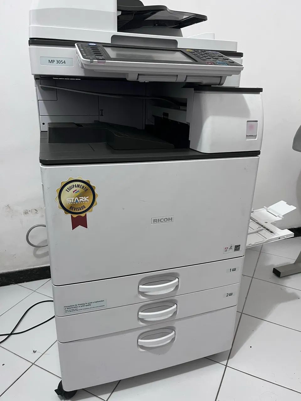 Impressora laser ricoh preto e branco - Foto 2