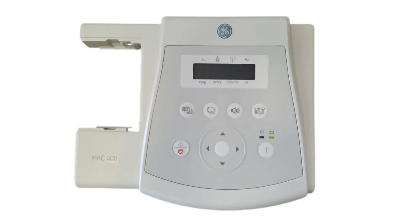 Capa / gabinete frontal  para eletrocardiografo GE MAC 400 nova