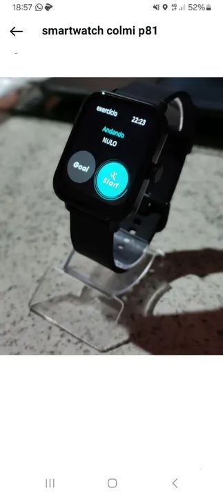 Smartwatch Colmi P81 - Novo - Foto 2