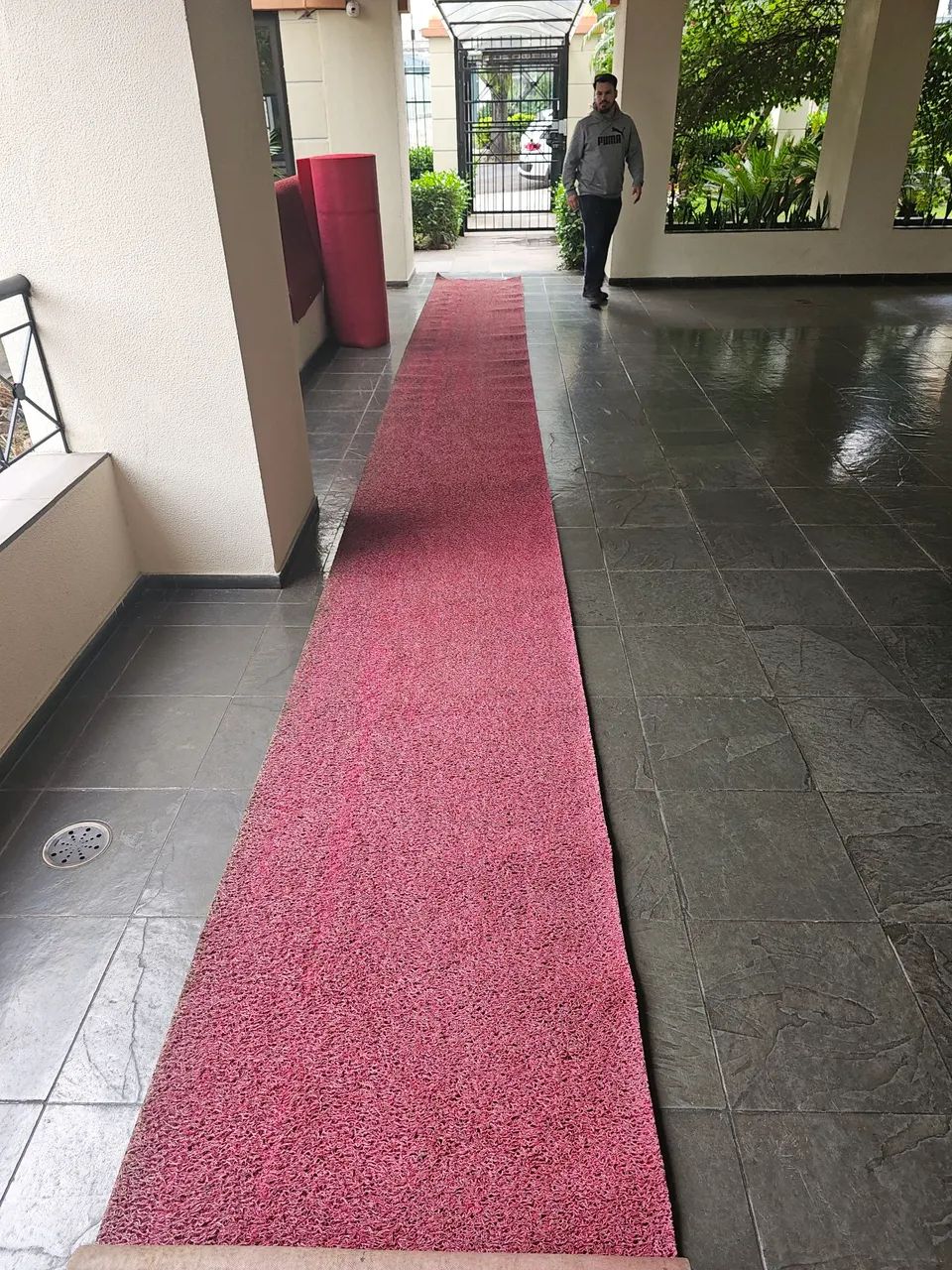 Tapete para entrada 8m X 1m