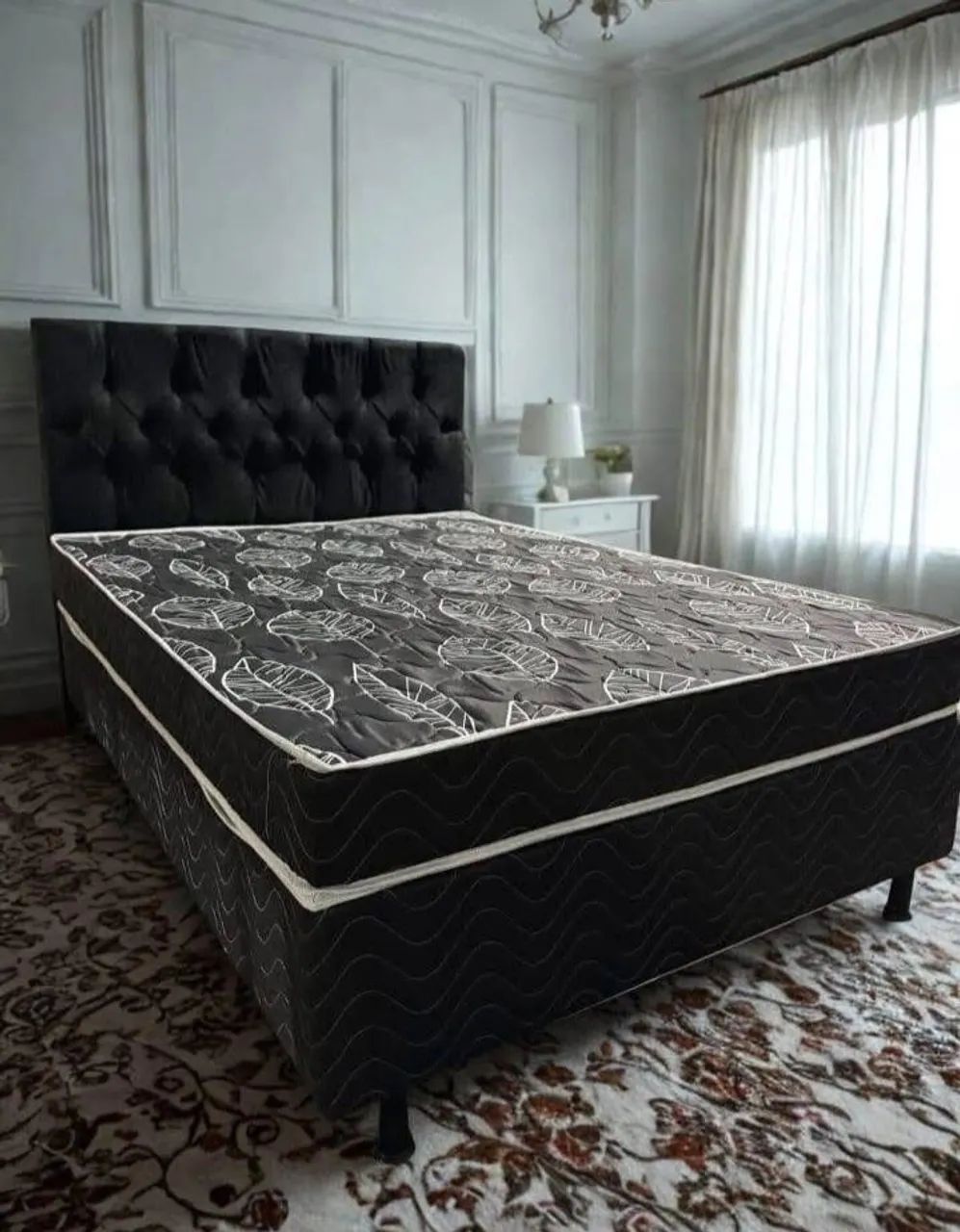 CAMA CASAL BOX CONJUGADA + CABECEIRA  - Foto 2