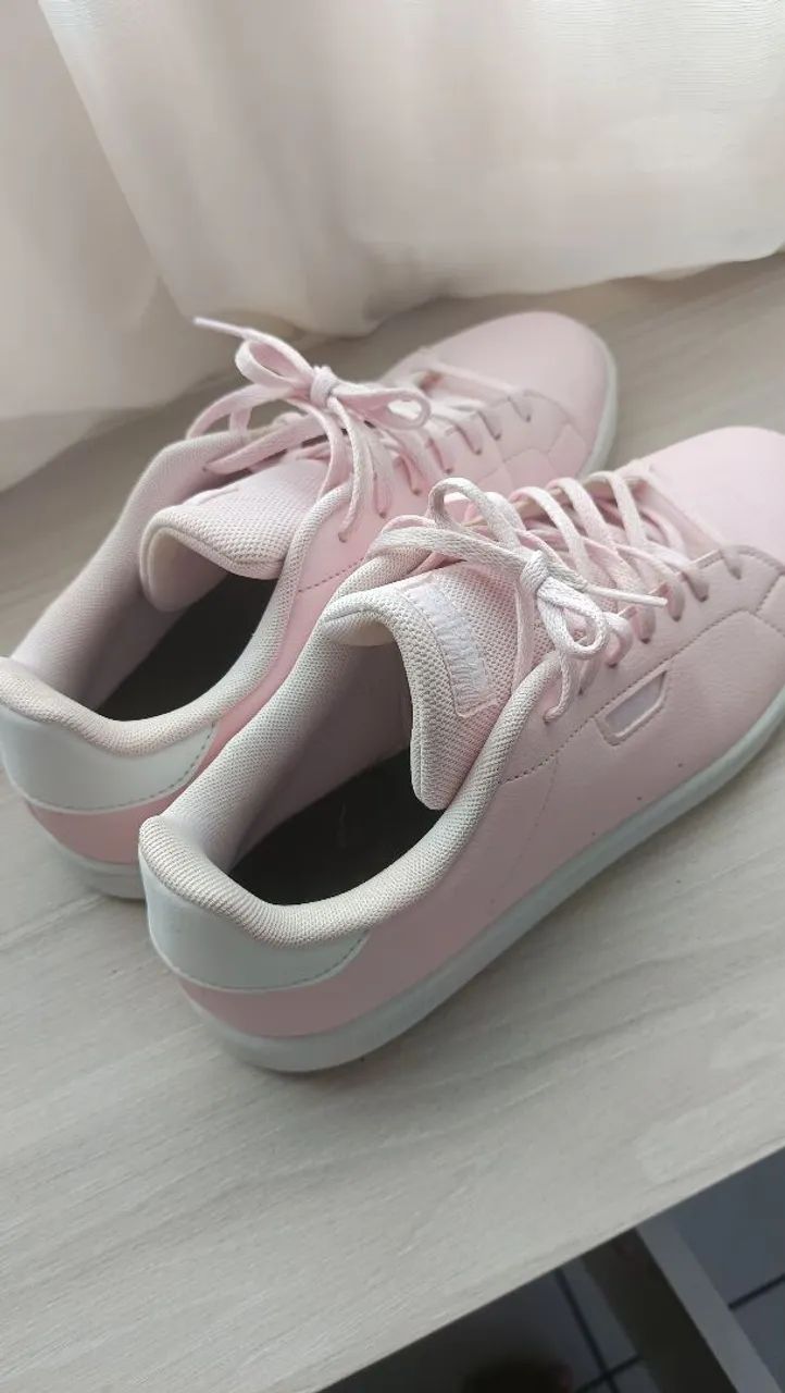 Vendo tênis Adidas Rosa - tam 40 - Foto 2