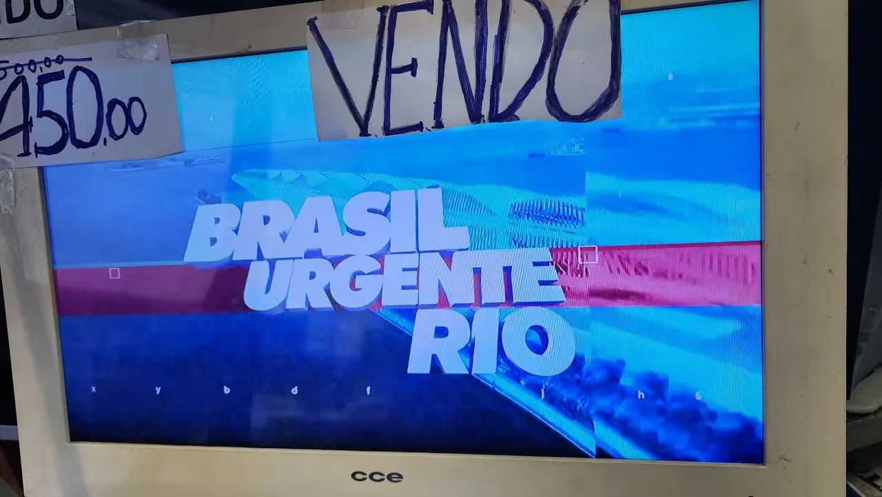 TvMonitor CCE 24 polegadas placa nova controle remoto c/ garantia ga