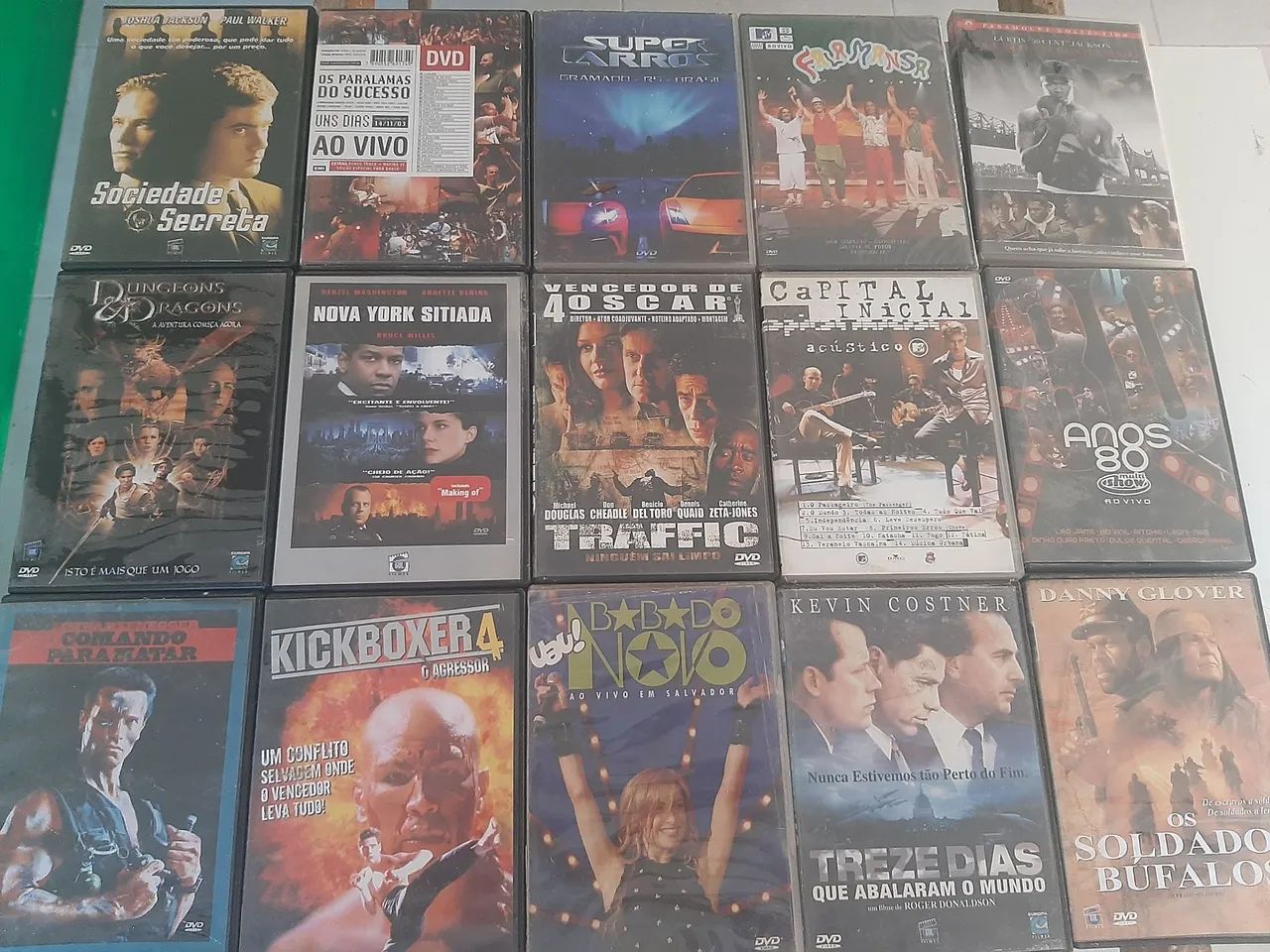Lote de DVDs Musicais - Diversos Artistas - Foto 3