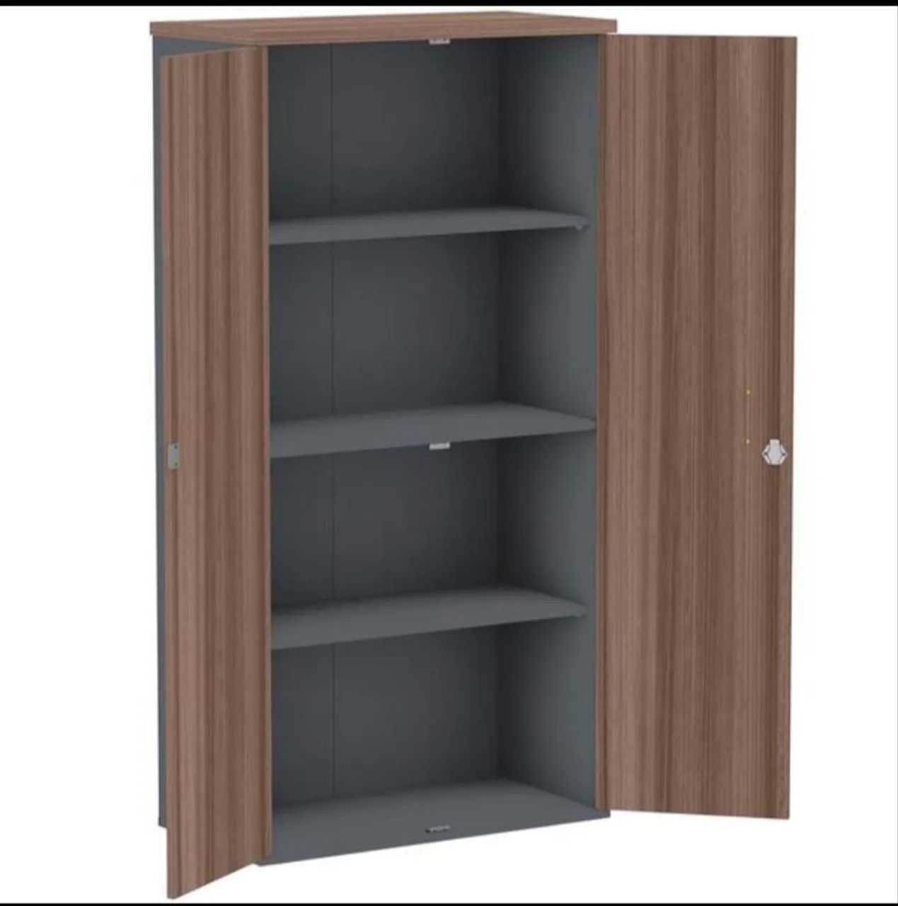 Armário de Escritório com 2 Portas - Elegância e Organização - Foto 4