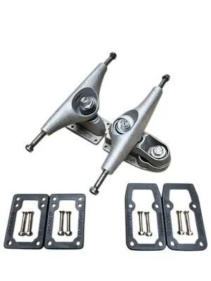 Carver C7 Par Truck + rodas + rolamentos novos zero km importados - Foto 6