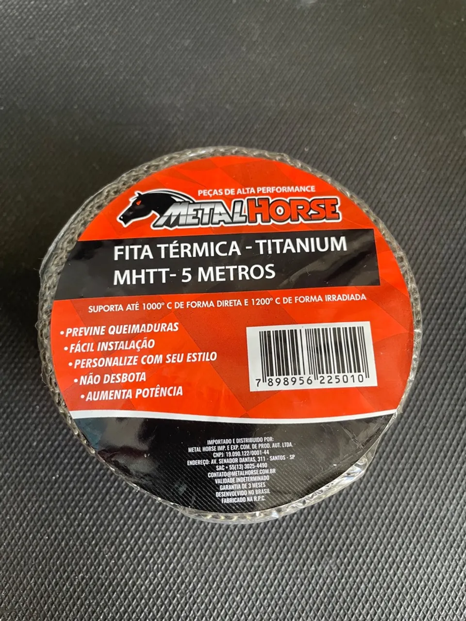 Fita Térmica Titanium Metal Horse 5 Metros