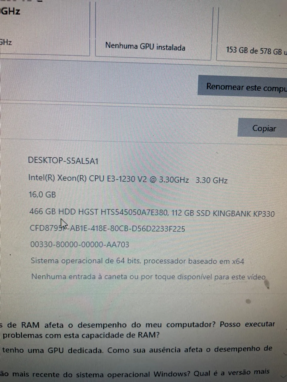 Kit xeon 1230 v2