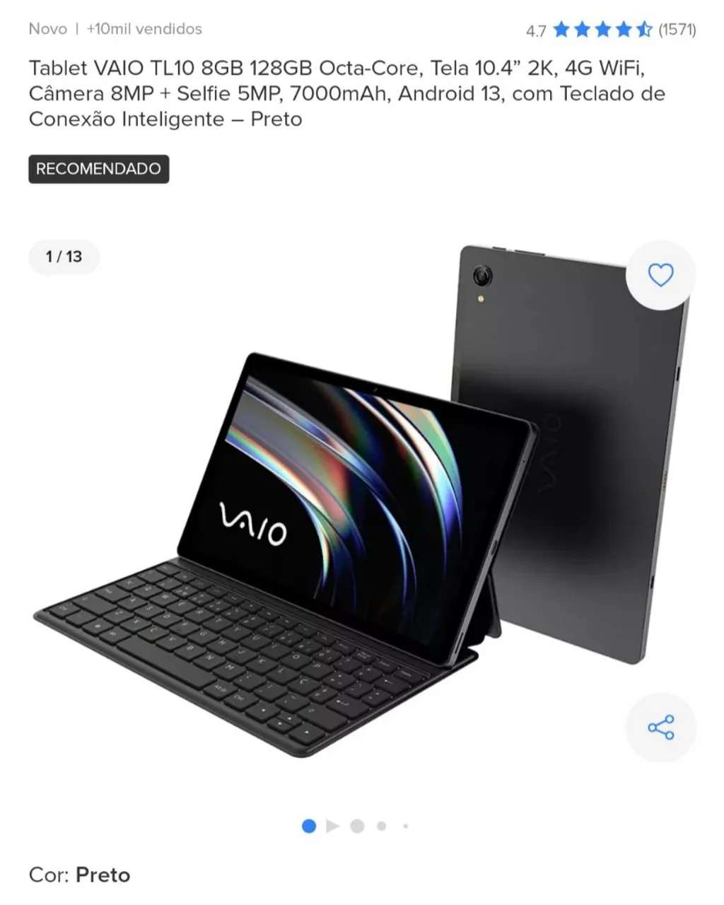 TABLET VAIO.