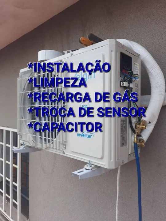 Instalação de ar condicionado 