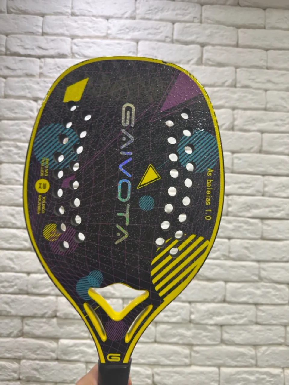 Raquete de Beach Tennis Gaivota As Baleias 1.0