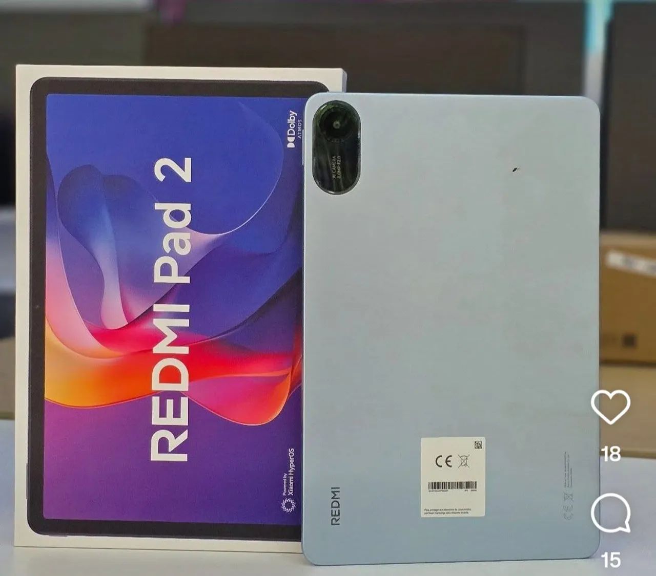 Tablet Xiaomi Redmi Pad 2 - novo lacrado - Foto 2
