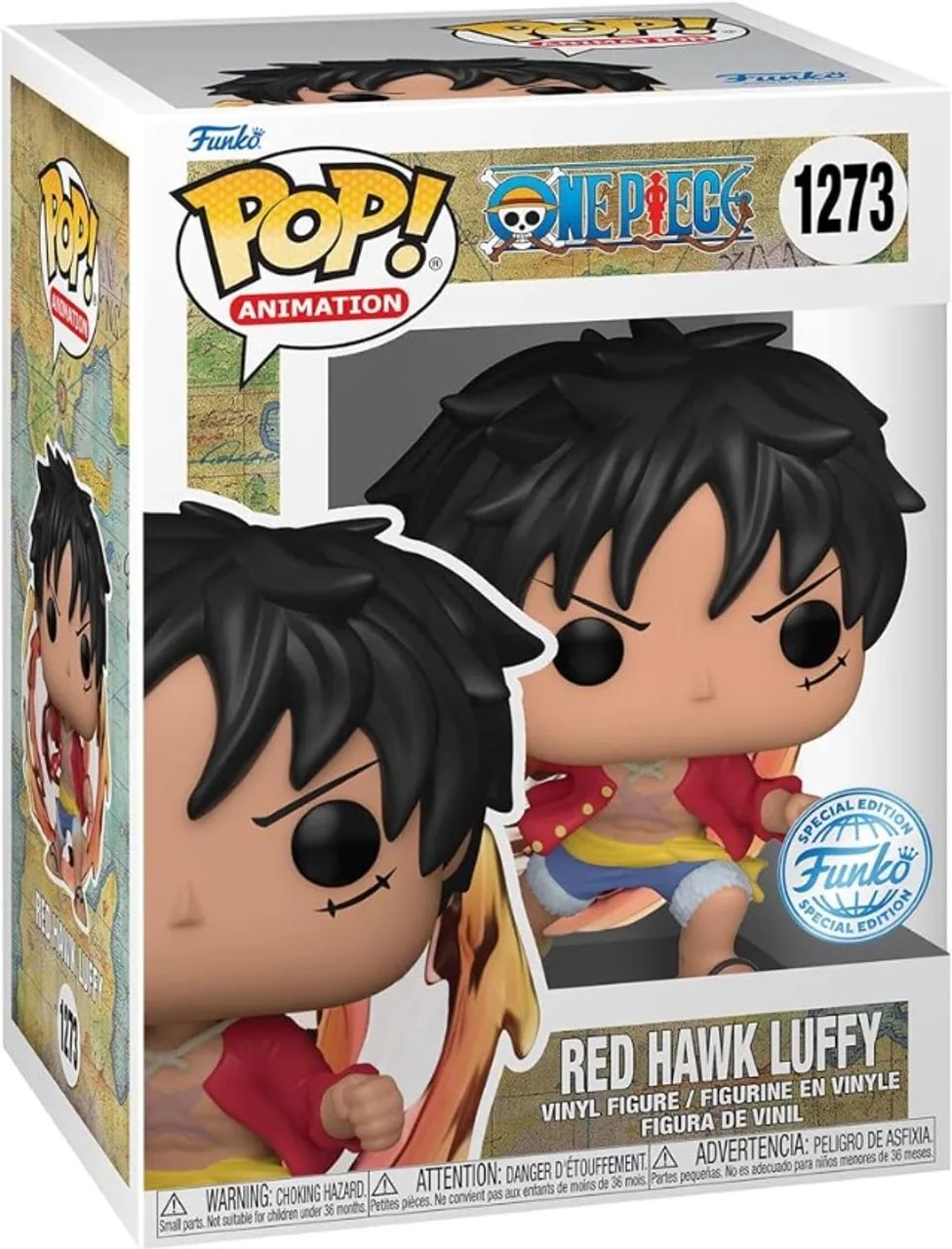 Funko Pop Luffy Red Hawk - One Piece