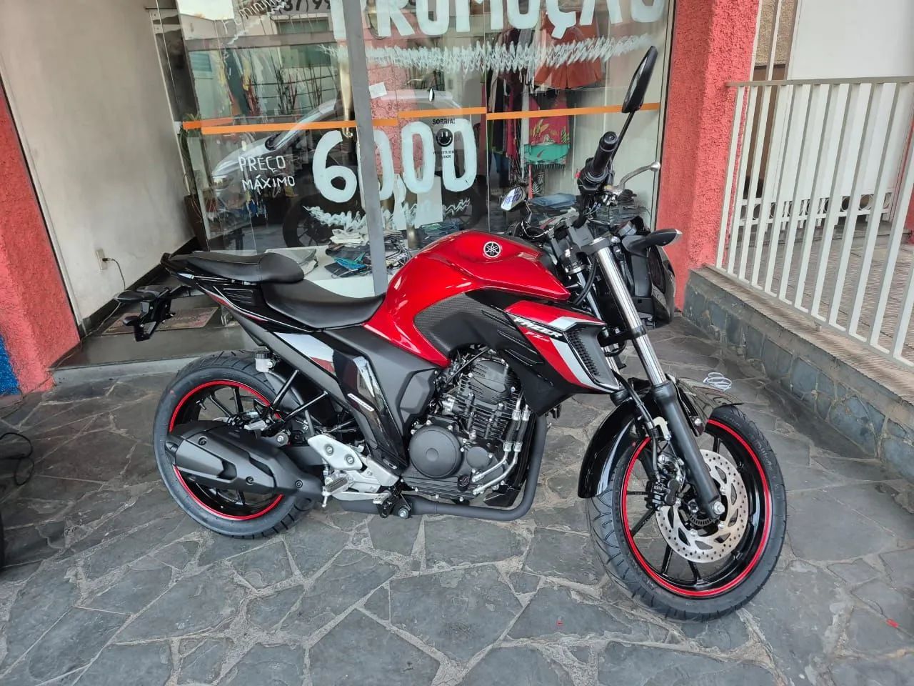 Yamaha Fazer 250 Vermelha - Foto 3