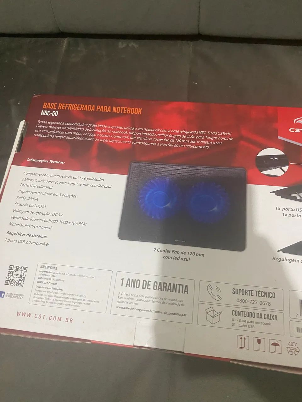 Base refrigerada para notebook  - Foto 2
