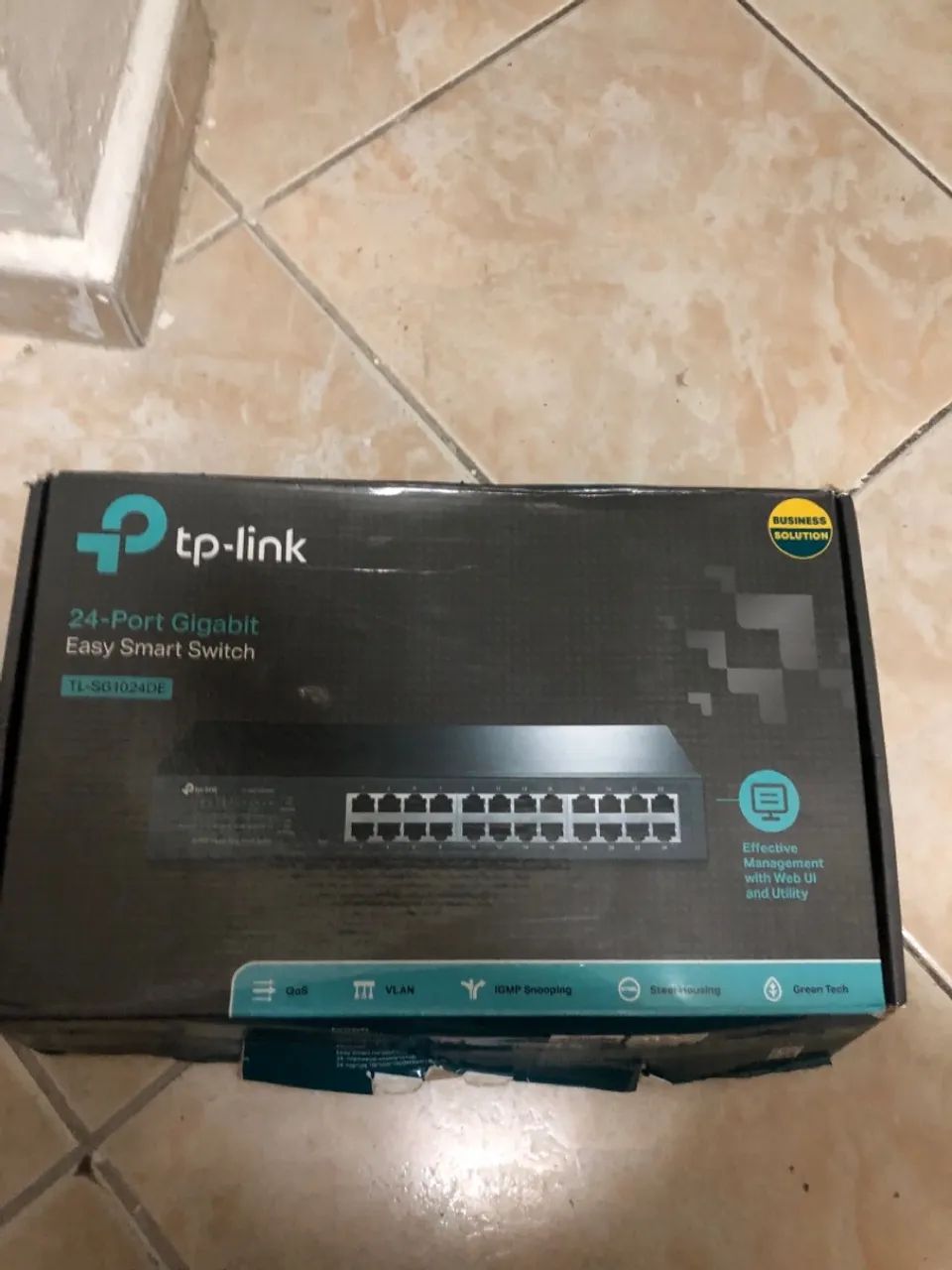 Switch de Rede TP-Link TL-SG1024DE 24 Portas Gigabit - Foto 5