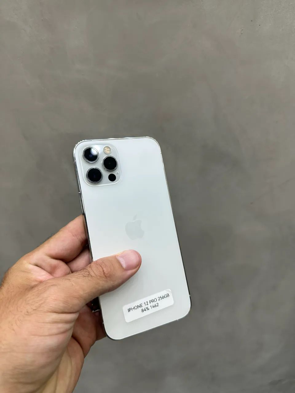 IPHONE 12 PRO 5GB 256GB BRANCO SEMI NOVO PROMOÇÃO - Celulares e