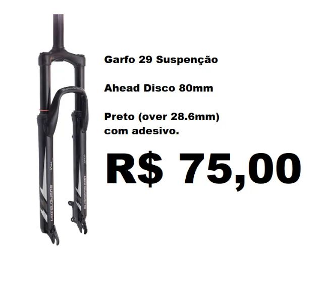 Suspensão 29 bike trava gta promoção  - Foto 2
