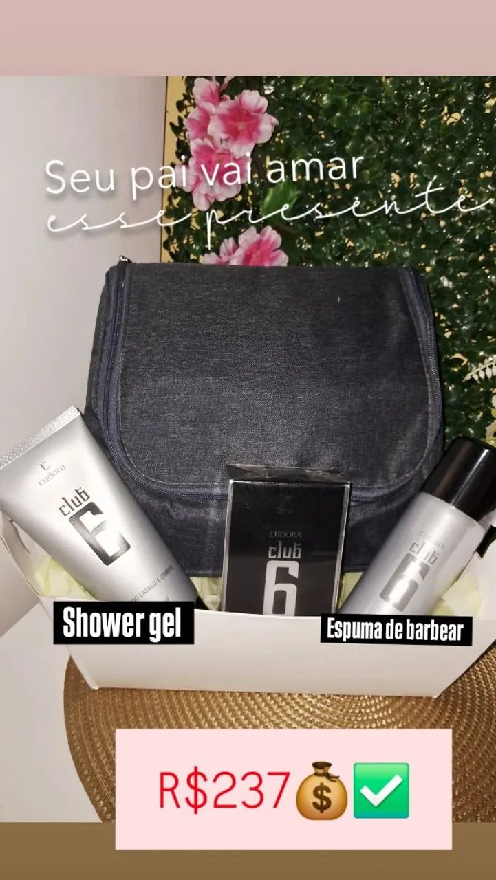 Kit Presente Eudora Club 6