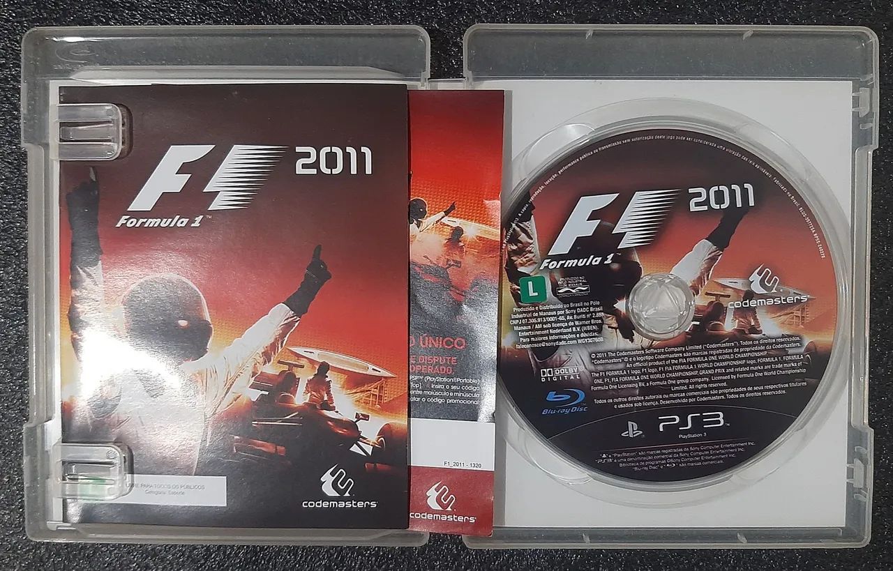 F1 formula 1 2011 ps3 semi-novo - Foto 2