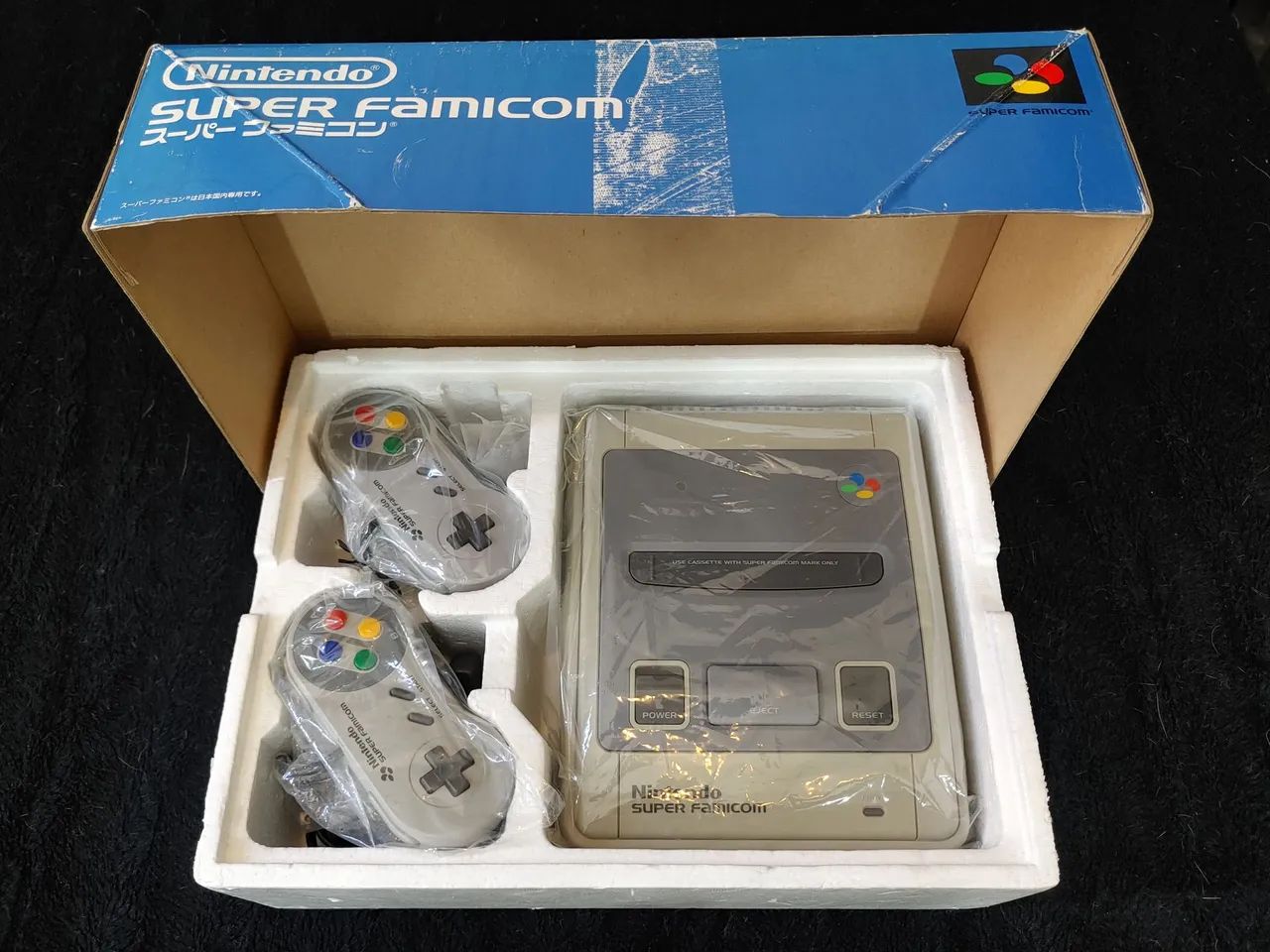 Super Famicom Original e Coleção de Jogos - Foto 2