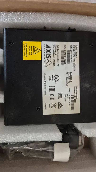 Switch de Rede Axis Gigabit Ethernet - Foto 3