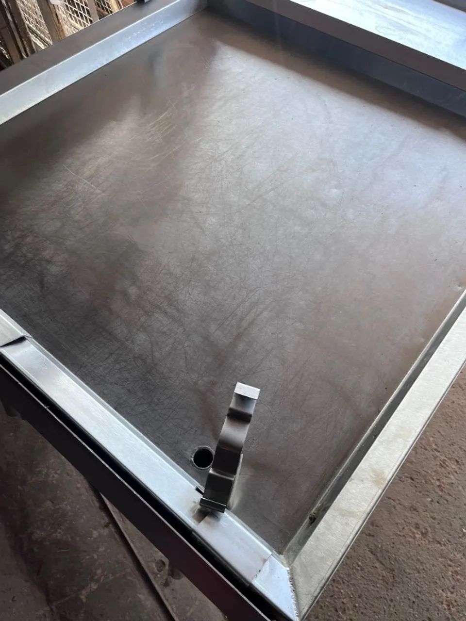 Mesa Expositora de Peixes Inox