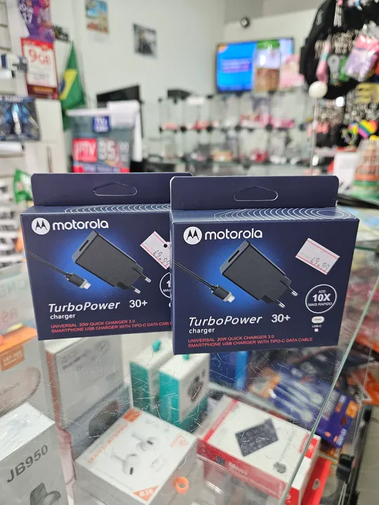 Carregador Motorola TurboPower 30+ 20W