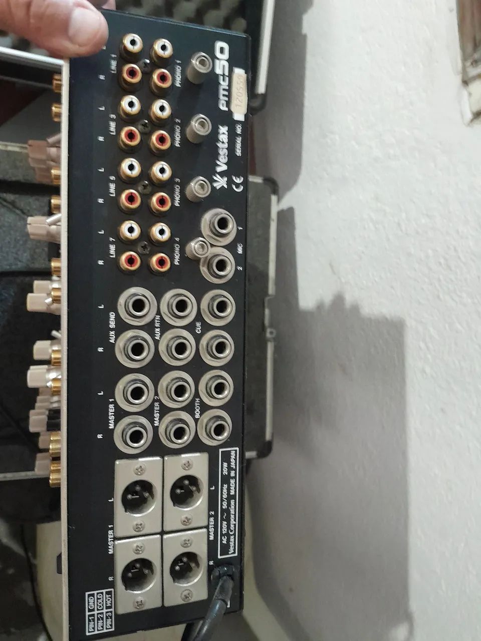 Mixer Vestax PMC 50A - Equipamentos e Acessórios de Som - Jardim