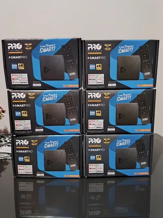 Tv box Smart pro homologada pela Anatel 