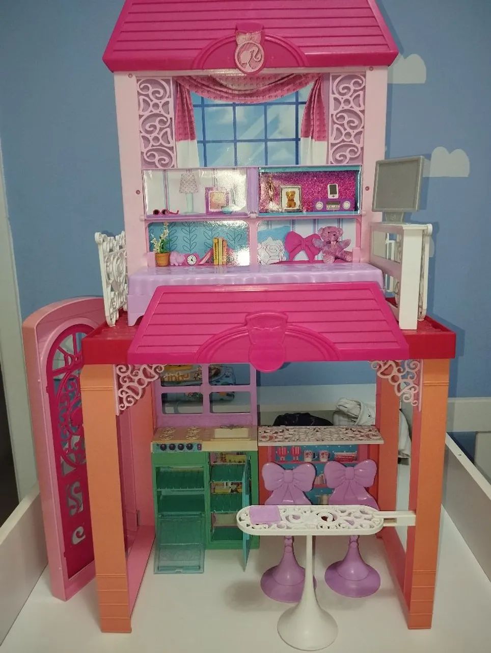 Casinha + moto da Barbie - Foto 3