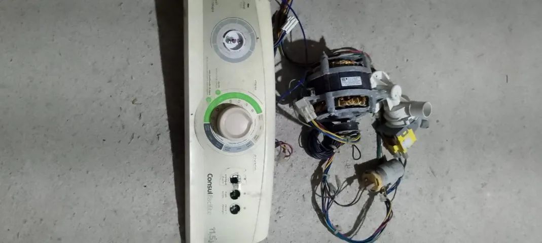 Motor Maquina Lavar Consul Facilite 11,5Kg + brinde peças  - Foto 4