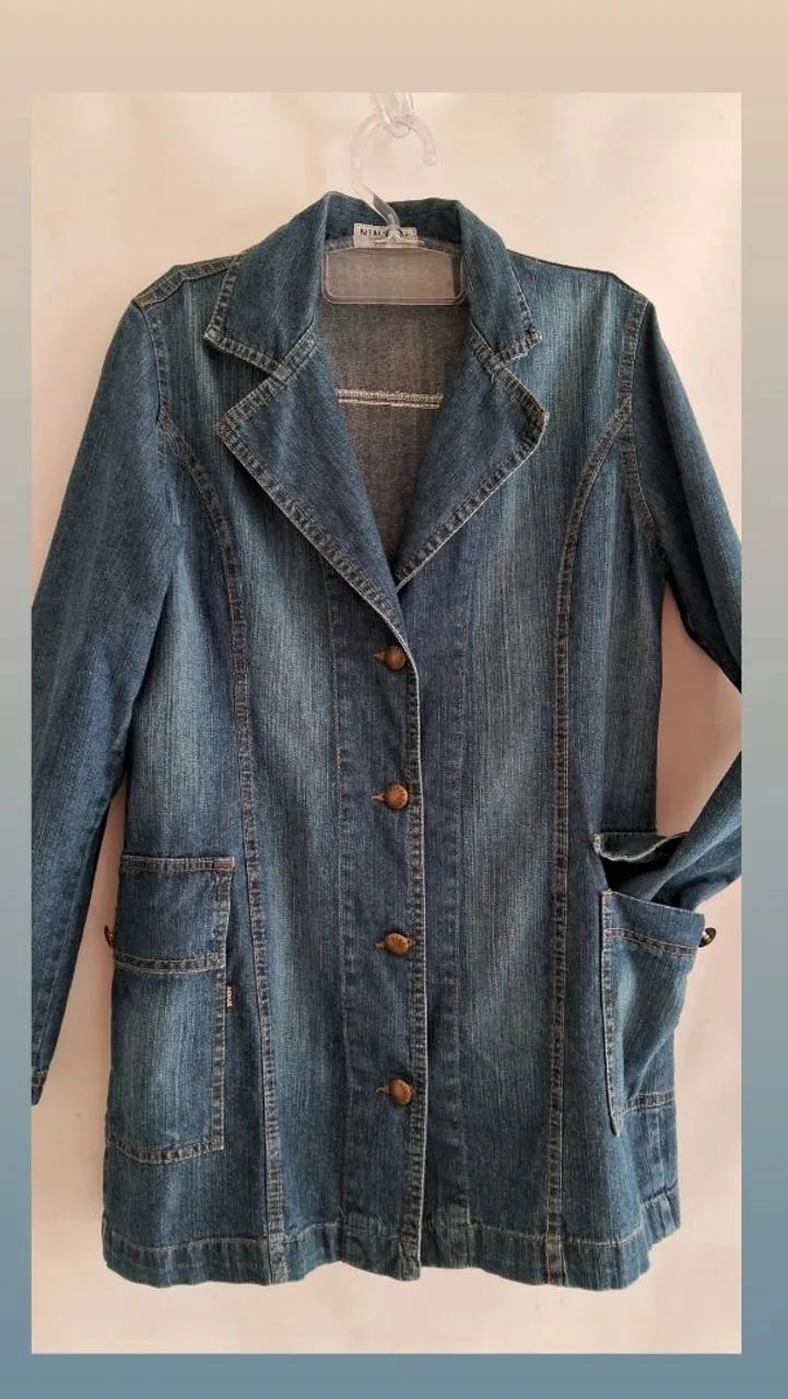 Jaqueta Jeans Feminina