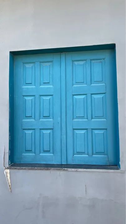 Janelas de madeira azuis - estilo colonial - Foto 3