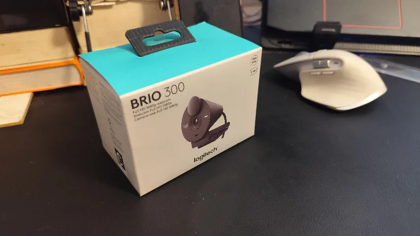 Webcam Câmera Videoconferência Logitech Brio 300 Preta Lacrada na Caixa NF Garantia