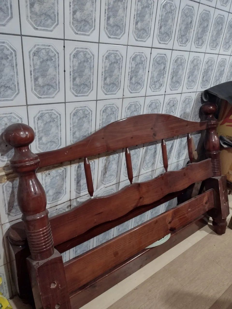 CAMA MADEIRA MACIÇA