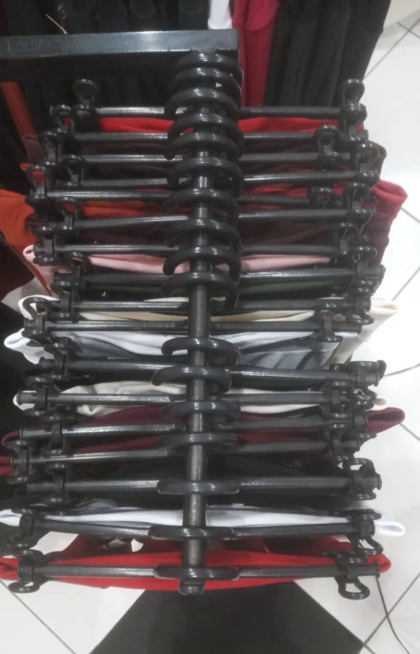 Kit de 144 cabides de presilha, fabricante Espada - uso profissional
