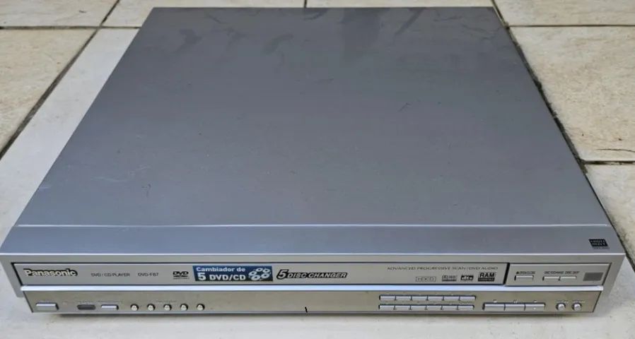 DVD Panasonic F87 05 discos - Foto 2